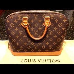 Authentic Louis Vuitton Alma